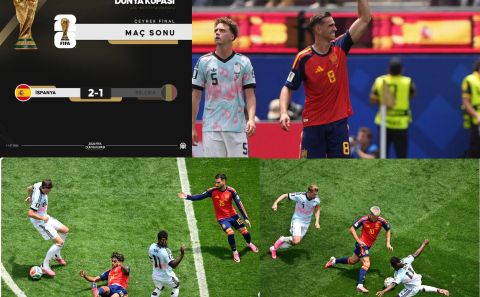 İspanya, Belçika'yı 2-1 yenerek yarı finale yükseldi