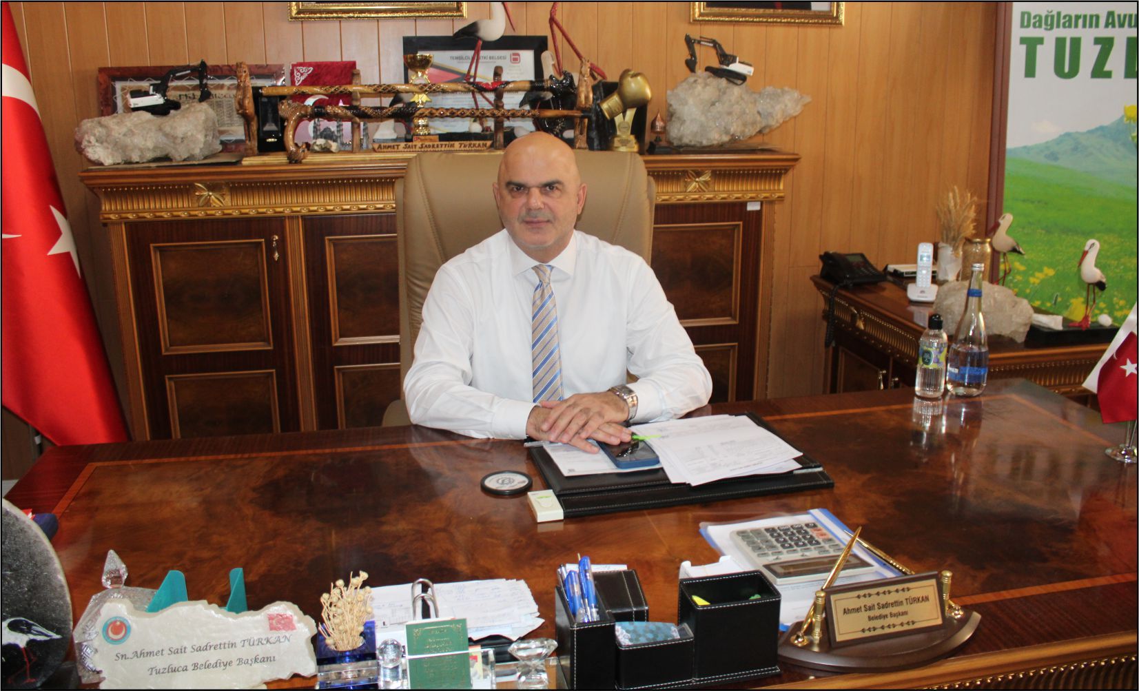 Iğdır/Tuzluca İlçesi Belediye Başkanı Ahmet Sait Türkan: " İlçemiz, antik çağlara uzanan tarihi ve doğası ile önemli bir Turizm Merkezdir... "