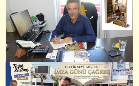 TUZLUCALI ŞAİR TEVFİK SEVİLMİŞ SON ŞİİR KİTABI ‘ULUSTA BİR PARKTA’ ADLI ESERİNİN İMZA GÜNÜNDE, OKURLARIYLA BULUŞTU...
