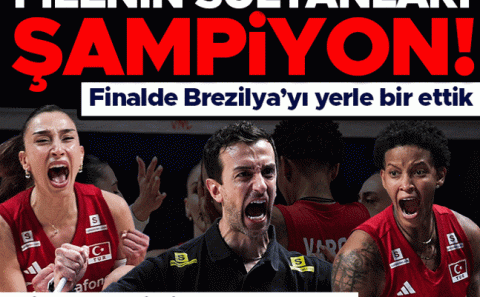 Filenin Sultanları, Brezilya'yı yenerek Milletler Ligi'nde şampiyon oldu!