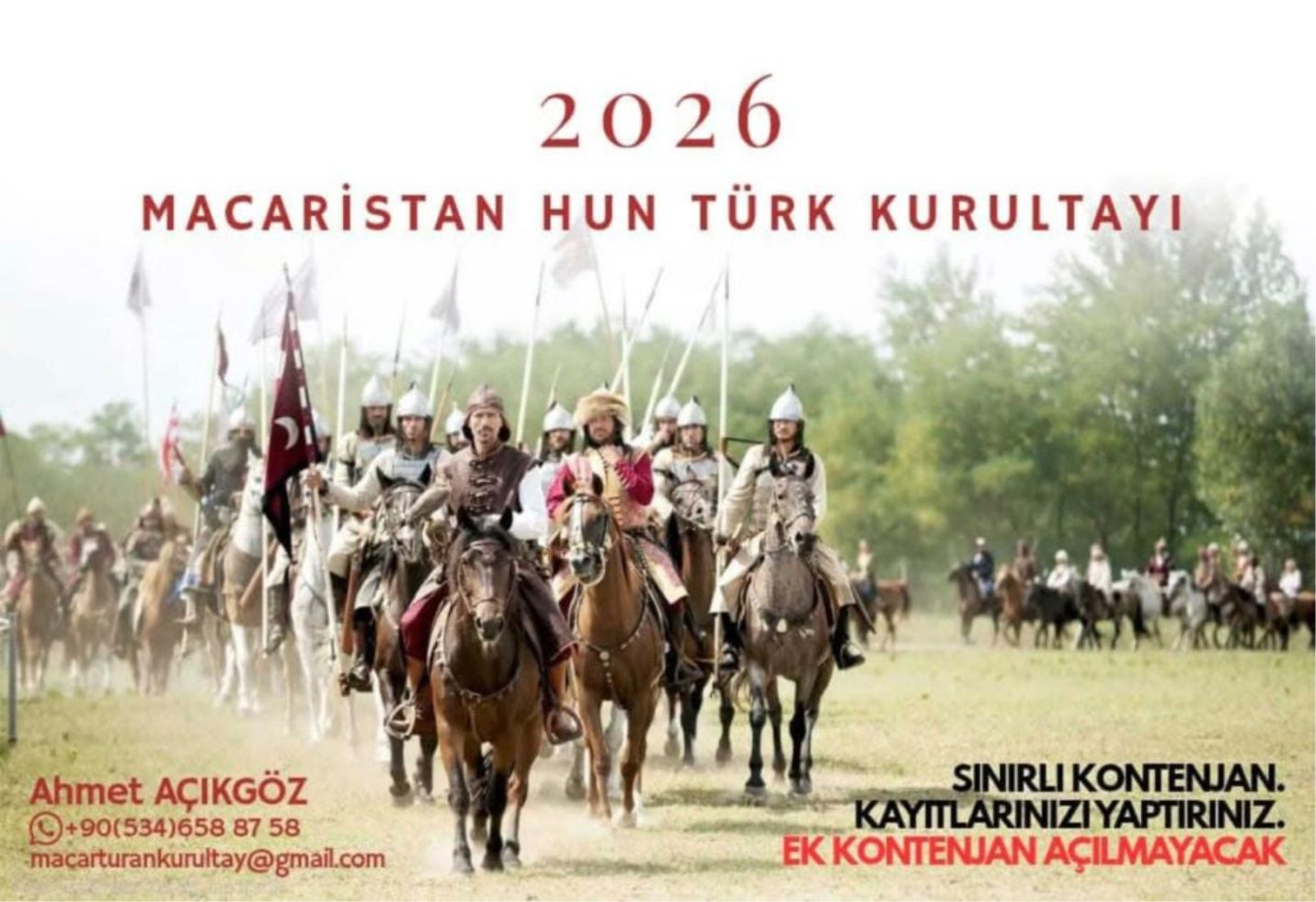 Büyük Hun-Türk Kurultayı, Macaristan'da kapılarını ziyaretçilerine açtı
