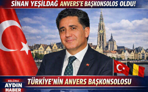 Diplomat Sinan Yeşildağ, Türkiye’nin Anvers Başkonsolosu Olarak Atandı...