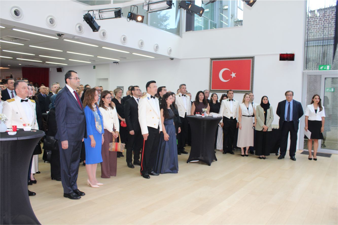 Brüksel'de 30 Ağustos Zafer Bayramı resepsiyonu düzenlendi