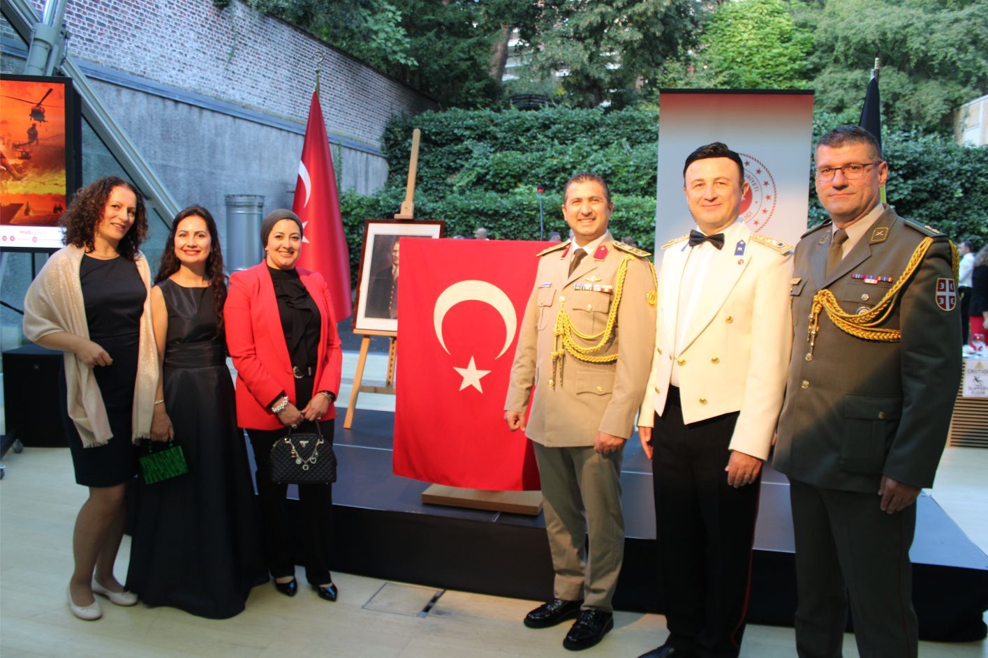 Brüksel'de 30 Ağustos Zafer Bayramı resepsiyonu düzenlendi