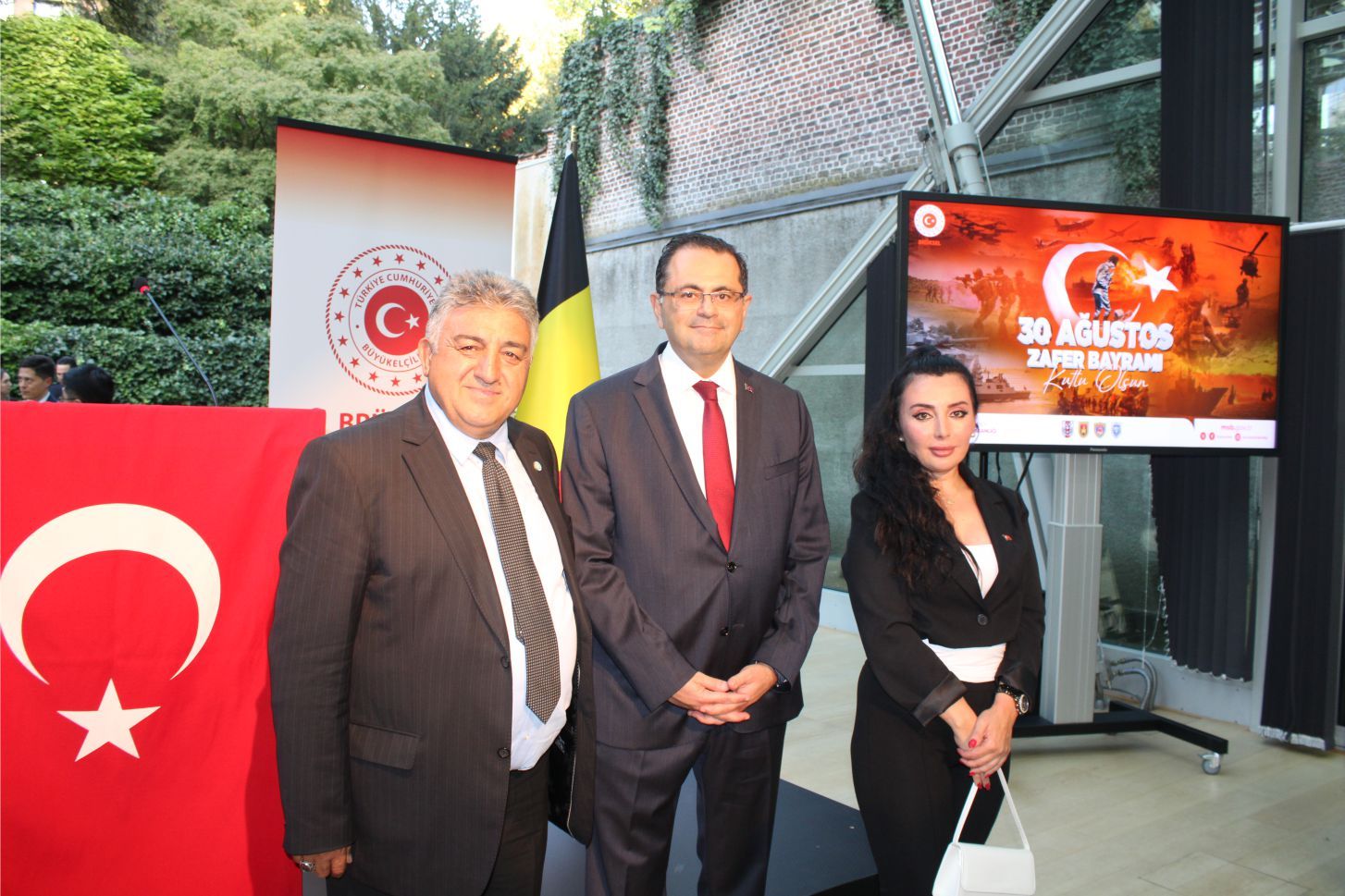 Brüksel'de 30 Ağustos Zafer Bayramı resepsiyonu düzenlendi