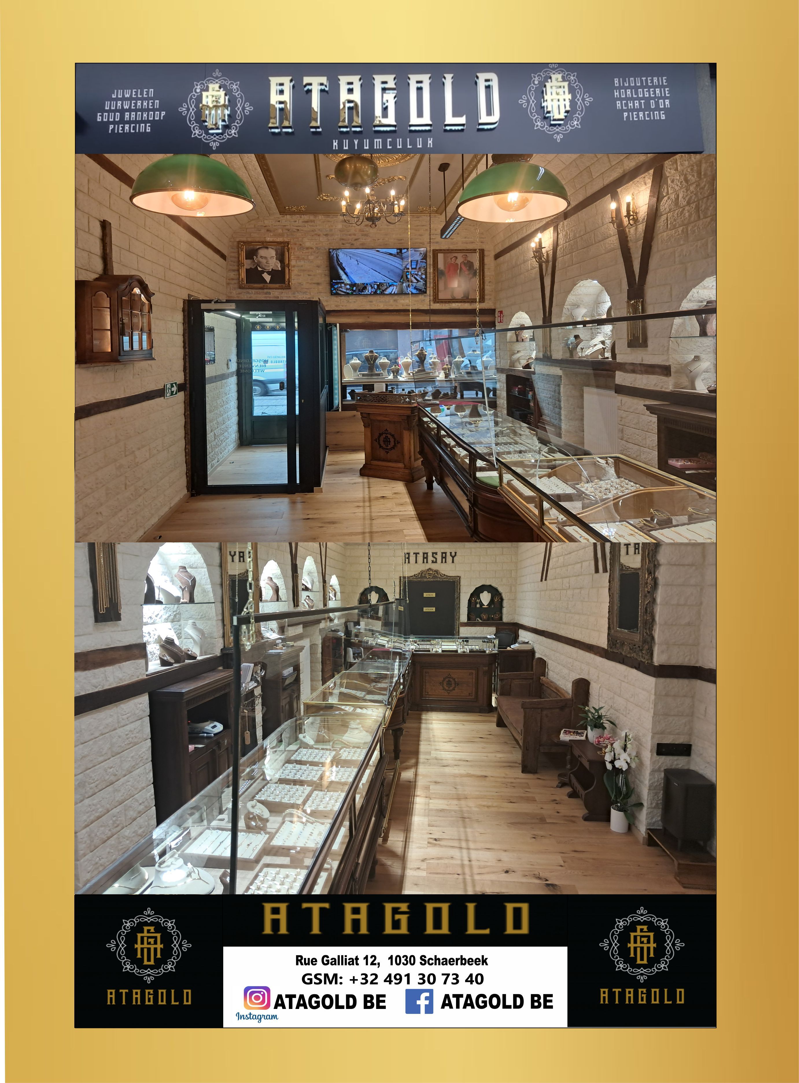 ATA GOLD BRÜKSEL/SCHAERBEEK'DE İKİNCİ ŞUBESİNİ DE AÇTI