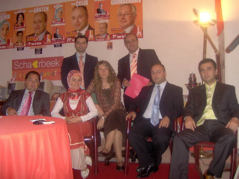 SCHAEERBEK CDH BÜROSU RESMİ AÇILIŞI YAPILIYOR
