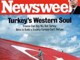 Anıt Bayrak, Newsweek'e kapak oldu