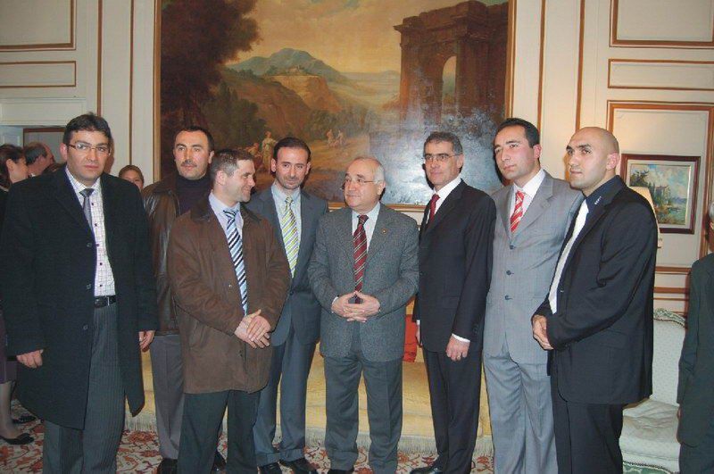 Başbakan Yardımcısı Çiçek Türk toplumu  temsilcileriyle biraraya geldi