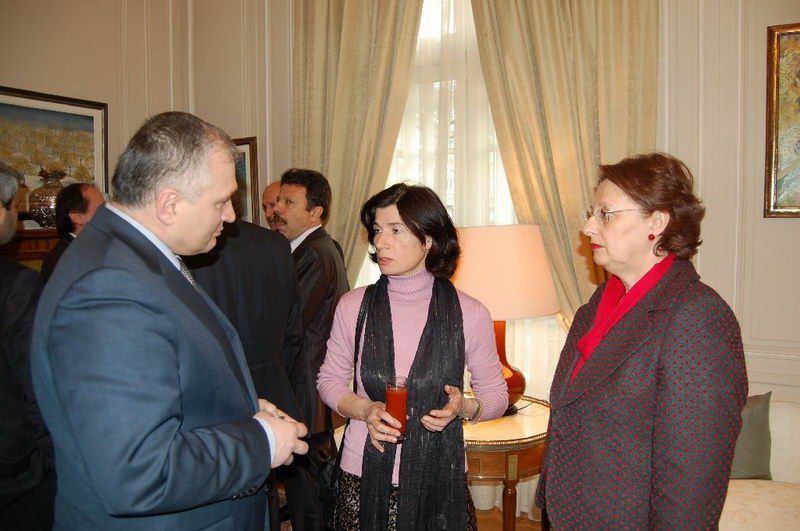 BÜYÜKELÇİ  TANLAY MİLLETVEKİLLERİNE RESEPSİYON VERDİ