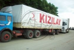 Türk Kızılayı Gürcistan'a Geçmeye Başladı
