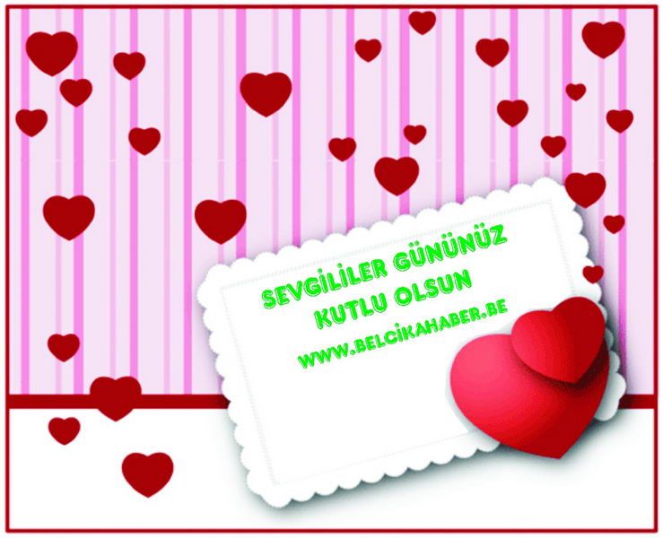 SEVGİLİLER GÜNÜNÜZÜ TEBRİK EDERİZ