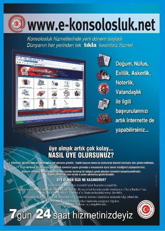 KONSOLOSLUK HİZMETLERİNDE RANDEVULU DÖNEM