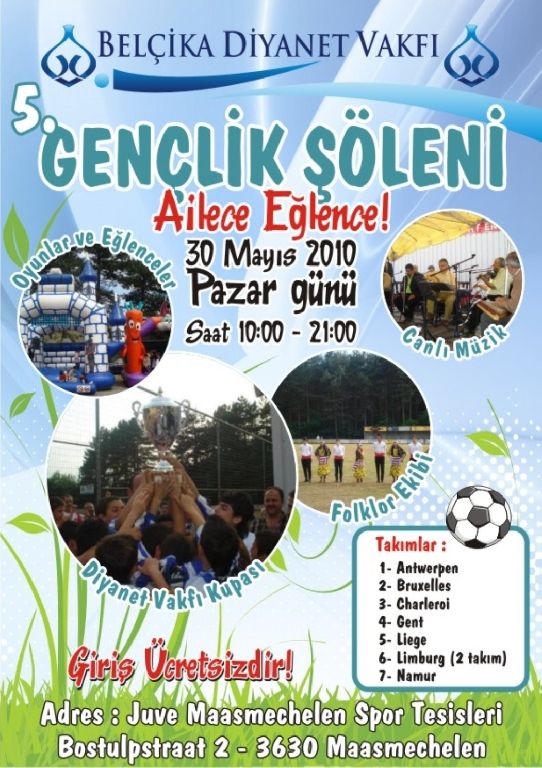 DİYANET'TEN İKİ ETKİNLİK:  KERMES VE GENÇLİK ŞÖLENİ DÜZENLİYOR