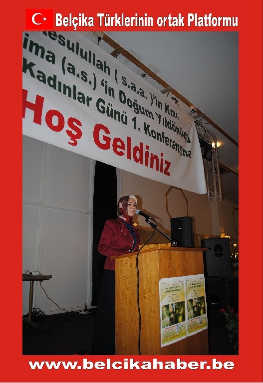 HZ. FATIMA (AS) 'NIN DOĞUM GÜNÜ  KONFERANSLA KUTLANDI
