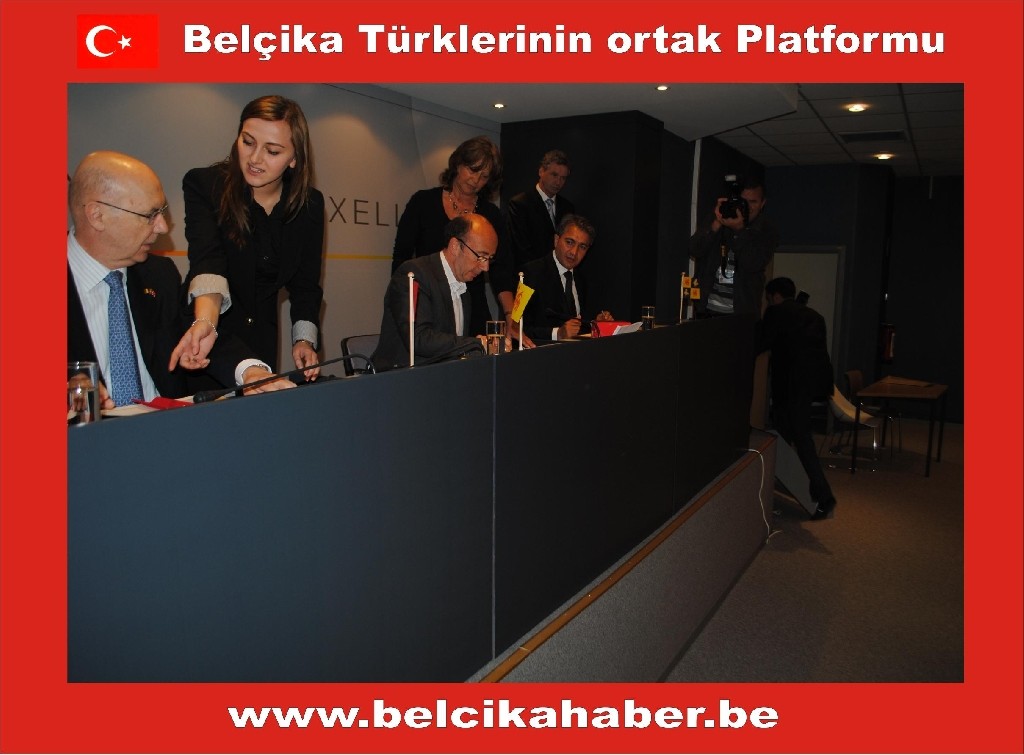 BELÇİKA HÜKÜMETLERİYLE 'KÜLTÜR  ANLAŞMASI' İMZALANDI