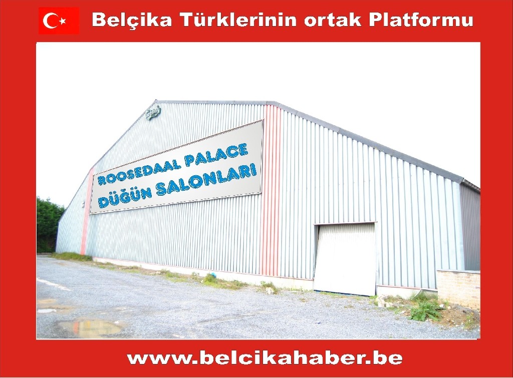 BELÇİKA'NIN EN BÜYÜK DÜĞÜN SALONLARI 'ROOSDAAL PALACE' HİZMETE GİRİYOR 