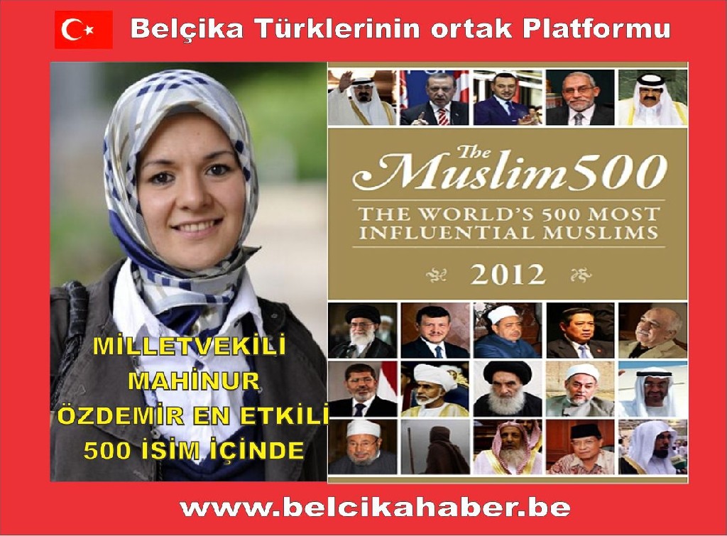 MİLLETVEKİLİ MAHİNUR ÖZDEMİR EN ETKİLİ 500 MÜSLÜMAN LİSTESİNDE