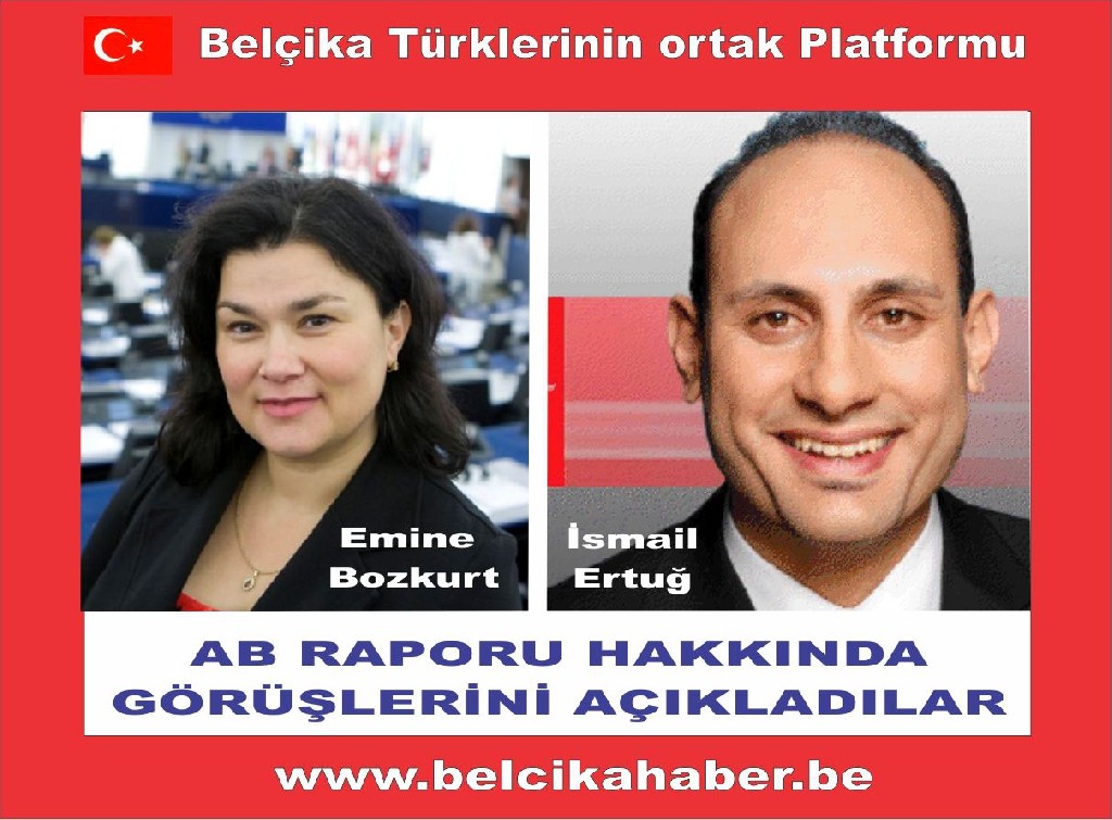 AB'NİN TÜRKİYE RAPORU HAKKINDA GÖRÜŞLERİNİ BİLDİRDİLER