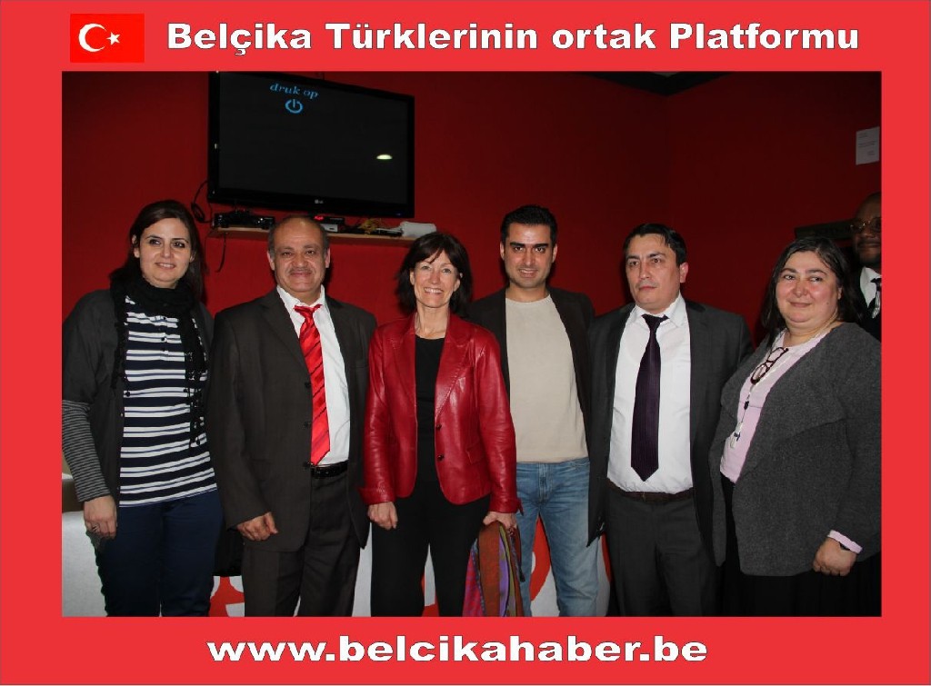Sosyalist partisi Schaerbeek ilçe teşkilatı  esnafları dinledi.