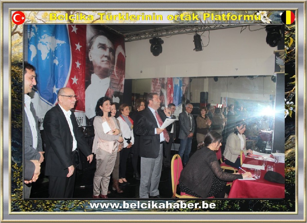CHP BELÇİKA BİRLİĞİ  KURULTAYI SONUÇLANDI ZEHRA ERYÖRÜK BAŞKAN SEÇİLDİ