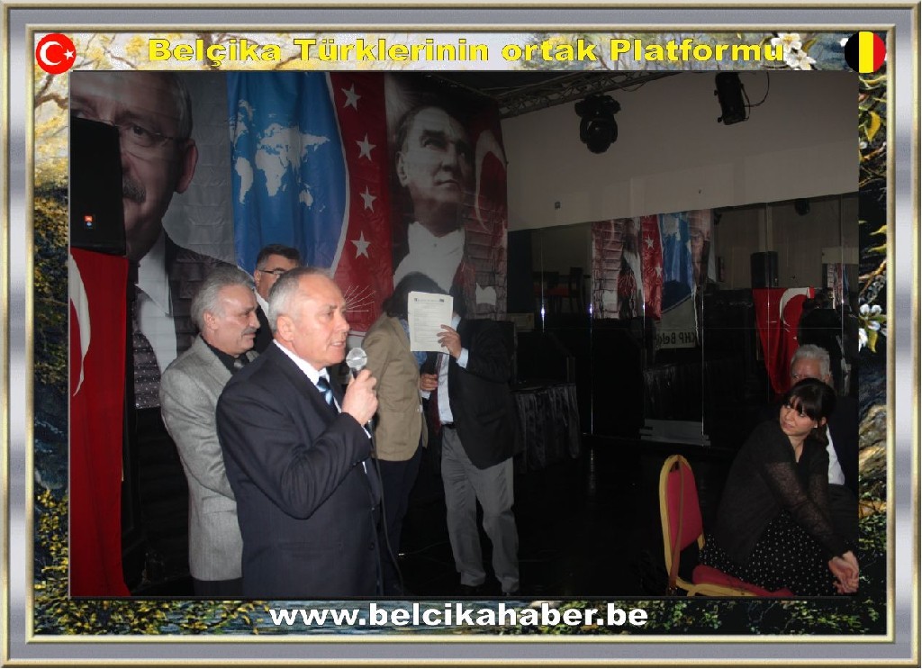 CHP BELÇİKA BİRLİĞİ  KURULTAYI SONUÇLANDI ZEHRA ERYÖRÜK BAŞKAN SEÇİLDİ
