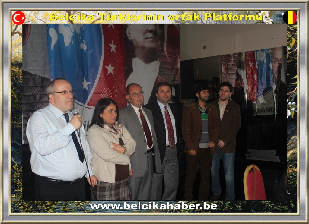 CHP BELÇİKA BİRLİĞİ  KURULTAYI SONUÇLANDI ZEHRA ERYÖRÜK BAŞKAN SEÇİLDİ