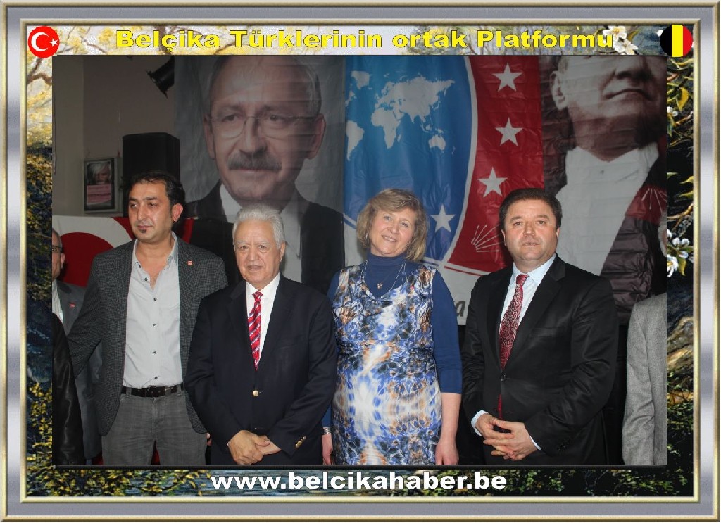 CHP BELÇİKA BİRLİĞİ  KURULTAYI SONUÇLANDI ZEHRA ERYÖRÜK BAŞKAN SEÇİLDİ