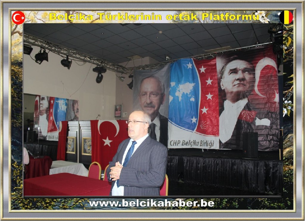 CHP BELÇİKA BİRLİĞİ  KURULTAYI SONUÇLANDI ZEHRA ERYÖRÜK BAŞKAN SEÇİLDİ
