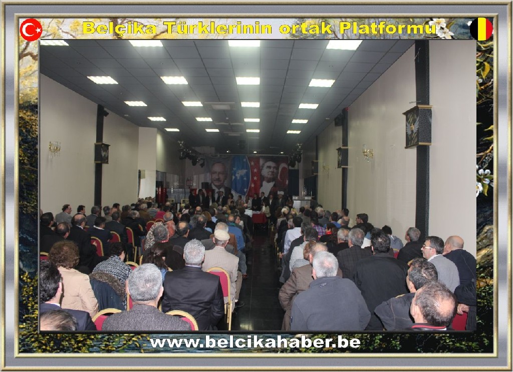 CHP BELÇİKA BİRLİĞİ  KURULTAYI SONUÇLANDI ZEHRA ERYÖRÜK BAŞKAN SEÇİLDİ