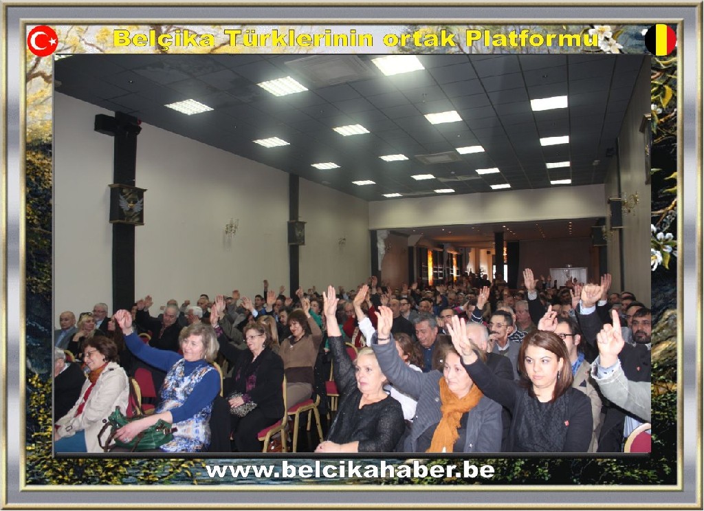 CHP BELÇİKA BİRLİĞİ  KURULTAYI SONUÇLANDI ZEHRA ERYÖRÜK BAŞKAN SEÇİLDİ
