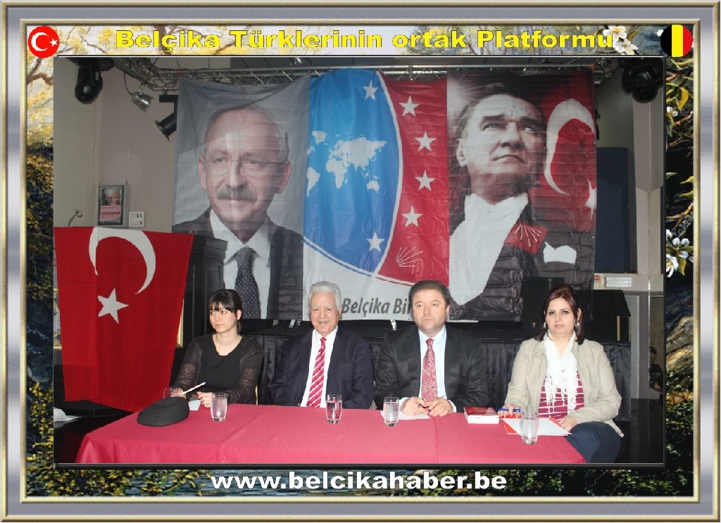 CHP BELÇİKA BİRLİĞİ  KURULTAYI SONUÇLANDI ZEHRA ERYÖRÜK BAŞKAN SEÇİLDİ