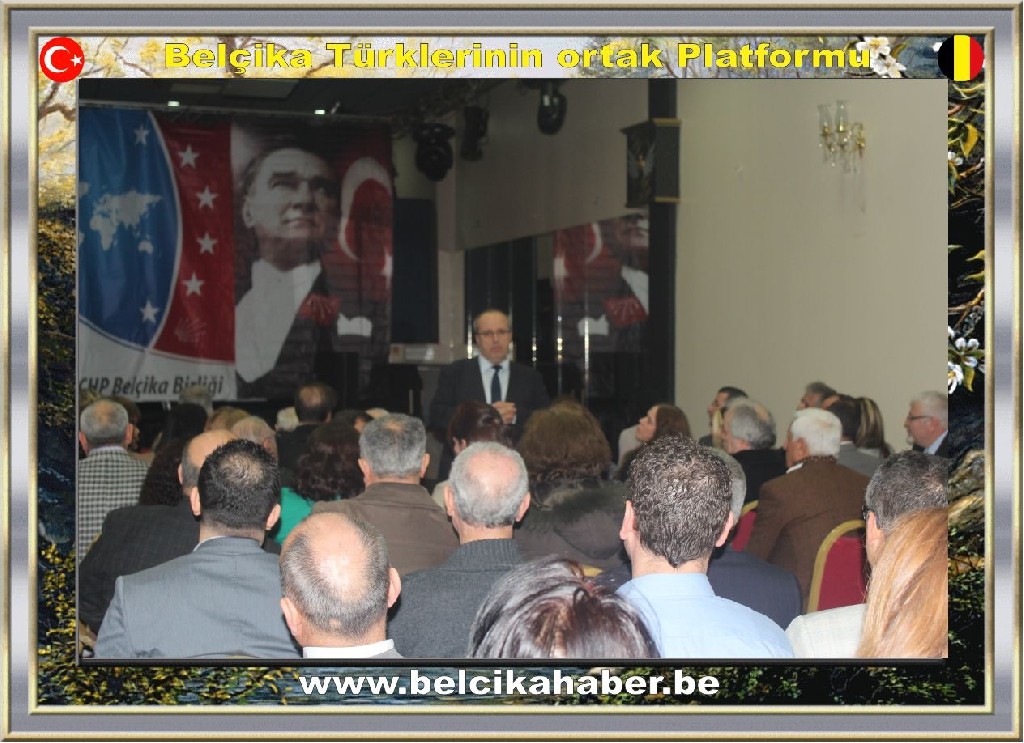 CHP BELÇİKA BİRLİĞİ  KURULTAYI SONUÇLANDI ZEHRA ERYÖRÜK BAŞKAN SEÇİLDİ