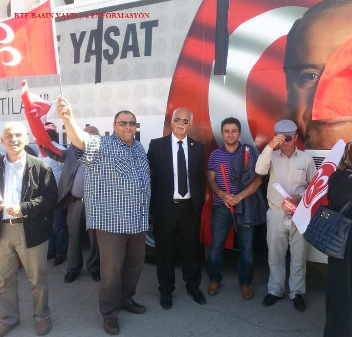 ''Belçika Türk Federasyon'dan Erzurum 'Birlik' Mitingine Üst düzey katılım.''