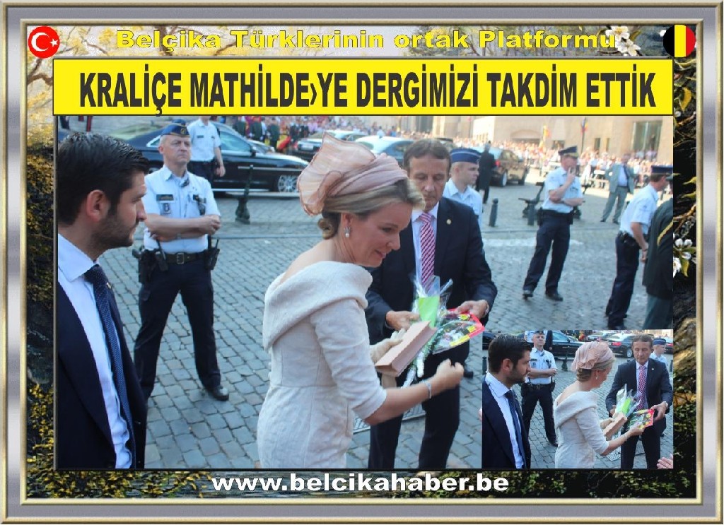 DERGİMİZİ YENİ KRALİÇE MATHİLDE'TE TAKDİM ETTİK
