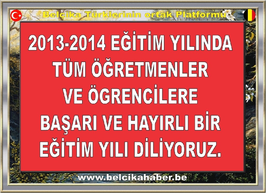 TATİL BİTTİ ŞİMDİ EĞİTİM ZAMANI