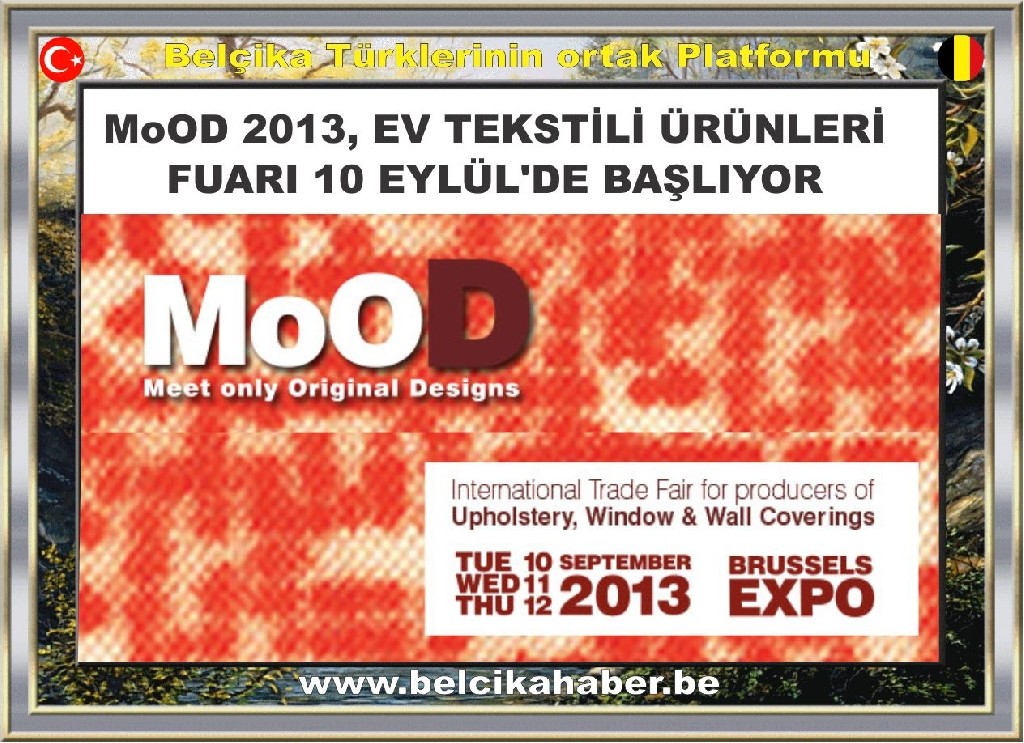 MoOD 2013, EV TEKSTİLİ ÜRÜNLERİ FUARI 10 EYLÜL'DE BAŞLIYOR