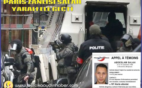 PARİS SALDIRGANI ABDUSSELAM SALAH  YARALI ELE GEÇİRİLDİ