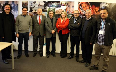 BTMBÂ´DEN ANADOLU AJANSIÂ´NA NEZAKET ZİYARETİ
