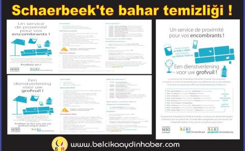Schaerbeek'te bahar temizliği !