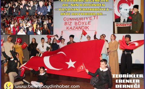 ATATÜRKÇÜ GENÇLER â€˜19 MAYIS BAYRAMLARINI ABâ€™NİN KALBİNDEN â€˜YAŞASIN CUMHURİYETâ€™ DİYEREK KARŞILADILAR