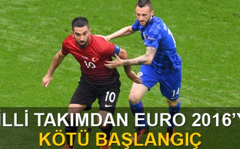 Türkiye 0 - 1 Hırvatistan