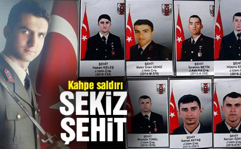 Çukurcaâ€™da kahpe saldırı: Sekiz şehit