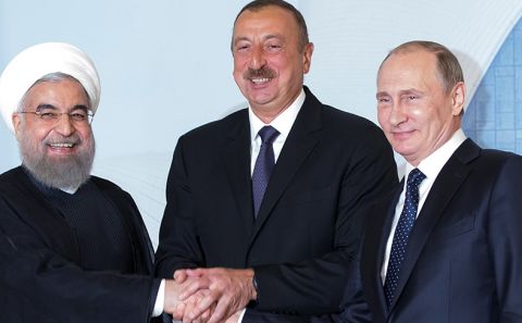 Azerbaycan-Rusya-İran Üçlü Zirveâ€™de buluştu