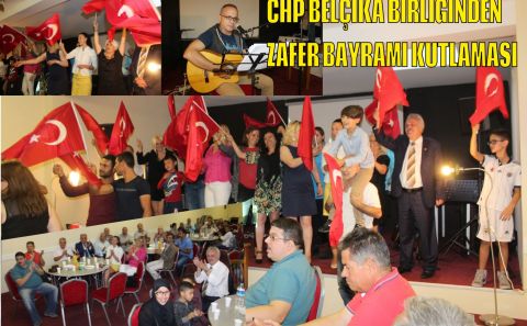CHP BELÇİKA BİRLİĞİâ€™NDEN â€™30 AĞUSTOS ZAFER BAYRAM KUTLAMASIâ€™