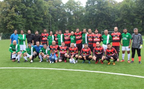DOSTLUIK MAÇINDA IĞDIR 76 SPOR  SCHAERBEEK UNION SPORU 5-2 YENDİ