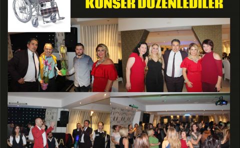 ENGELLİLERE YARDIM İÇİN KONSER DÜZENLEDİLER
