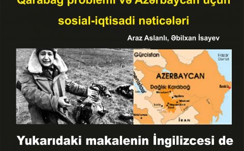 Qarabağ problemi vÉ™ AzÉ™rbaycan üçün sosial-iqtisadi nÉ™ticÉ™lÉ™ri (Azerbaycan Lehçesiyle)