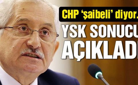 REFERANDUM YSK KARARIYLA TARTIŞMALI SONUÇLANDI