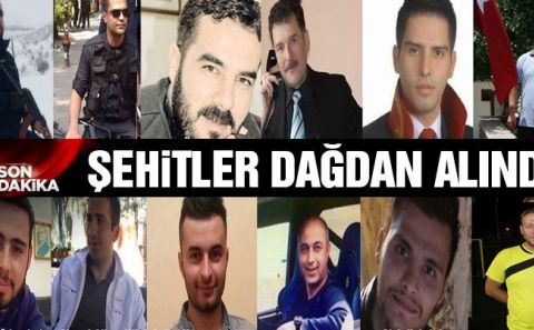 Tunceliâ€™de helikopter faciası: 12 şehit! Düşen helikopterin enkazı kaldırılıyor